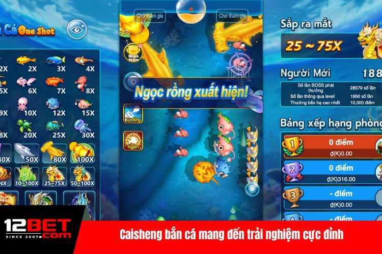 Bắn Cá 12BET - Chơi Game Thả Ga, Thắng Lớn Mỗi Ngày