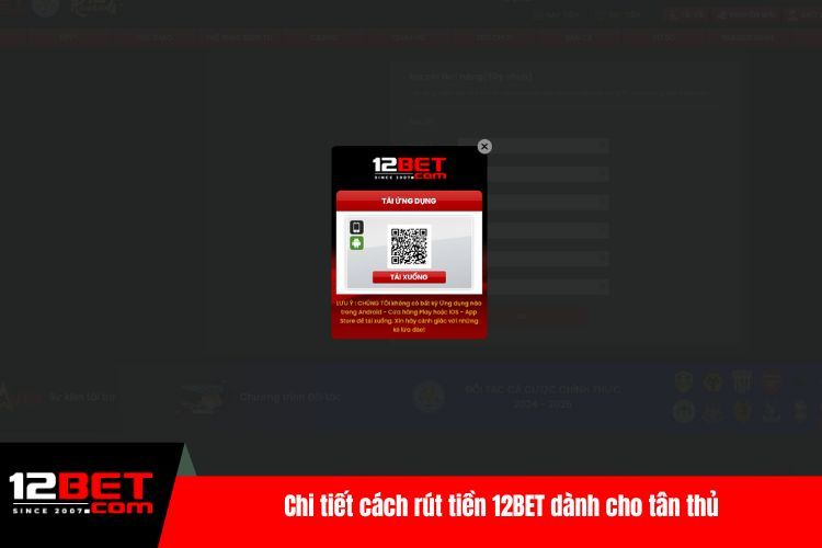 Tải App 12BET - Giải Trí Online Mọi Lúc, Mọi Nơi